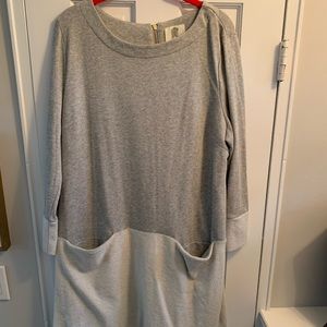 Cozy sweatshirt dress-size XL-NWT